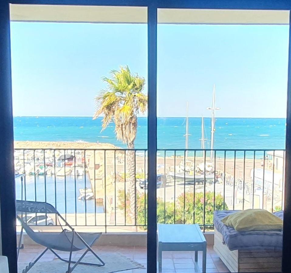 T2 Magnifique Vue Mer Panoramique Six-Fours-les-Plages Exterior foto